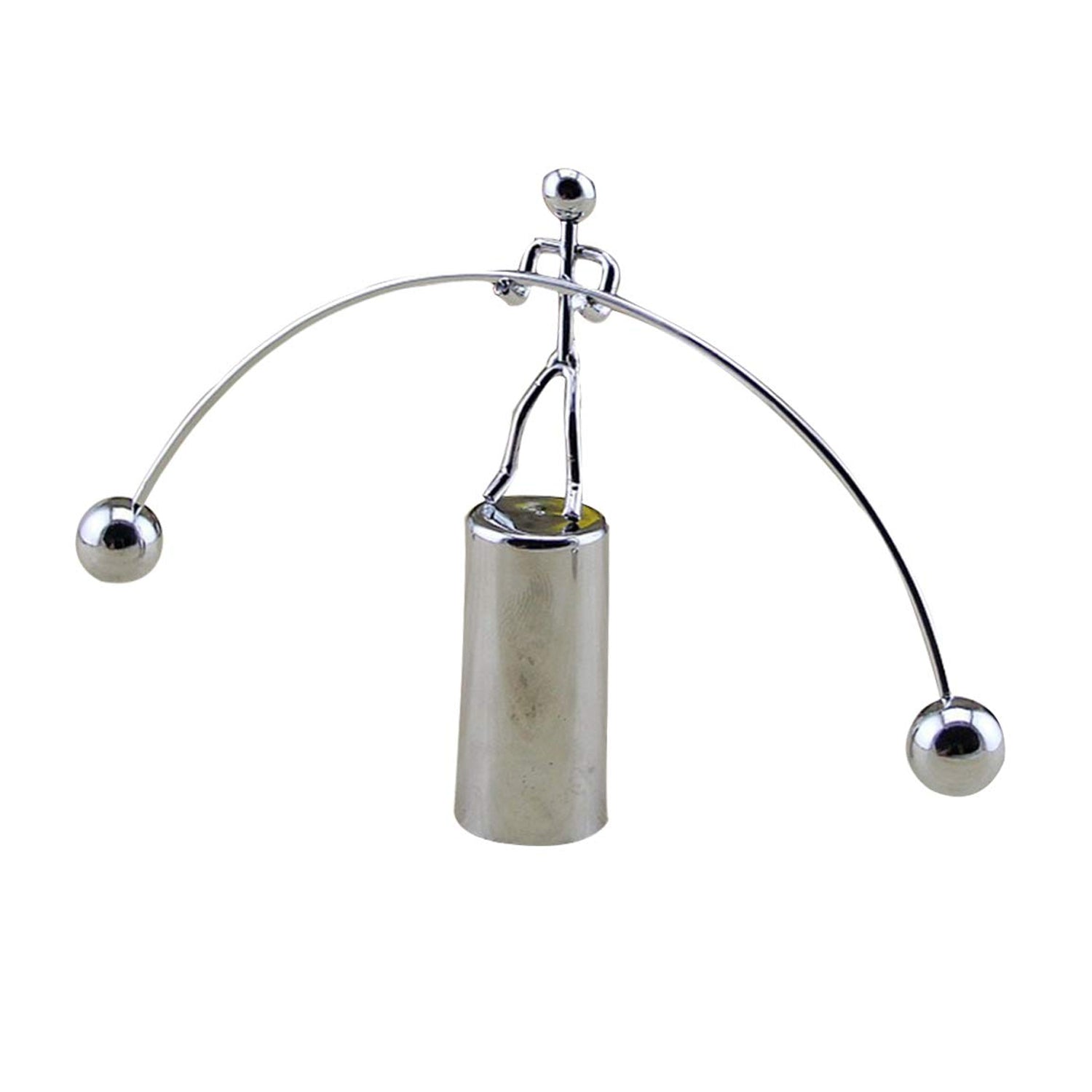 7875 Mini Steel Balance Toy, Decoration Pendulum Newton Cradle Balance Ball Tumbler Desk Toy Metal Man Home Home Decoration Crafts DeoDap 7875 Mini Steel Balance Toy, Decoration Pendulum Newton Cradle Balance Ball Tumbler Desk Toy Metal Man Home Home Decoration Crafts DeoDap